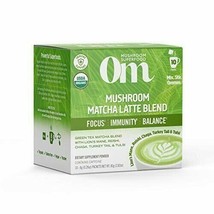 Om Mushroom Superfood, Mushroom Powder Matcha Latte Organic, 0.28 Ounce, 10 C... - $19.53