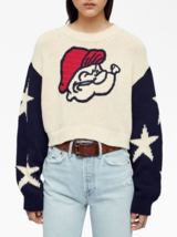 RE/DONE Popeye Handknit Graphic Sweater sz M - €214,25 EUR