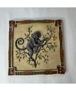 The Island Palm Resin Wall Plaque Monkey in Tree Tile - $23.38