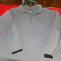 Nike 1/4 Zip Jacket Sweatshirt Fleece Womens thermafit size XL - $14.65