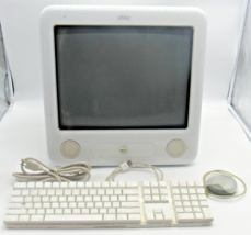 Apple A1002 eMac G4 PowerPC 1GB RAM 80GB HDD OS X 10.5 Leopard - £124.66 GBP