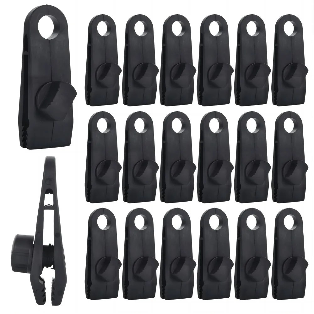 10/30Pcs Heavy Duty Tarp Clips, Lock Grip Tent Clamps,Tent Clip Clamps f... - £51.04 GBP