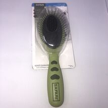 Safari Wire Pin Brush  Green Detangles, Undercoat Care For Large Dogs New - $7.27