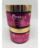 (2) Mielle Pomegranate &amp; Honey Coil Sculpting Custard Curly Hair 12oz - £15.11 GBP