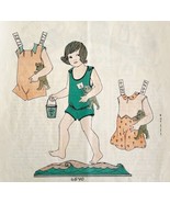 1929 Chiquet Doll Dress 6540 Patterns Advertisement Craft Sewing Ephemera  - £22.50 GBP