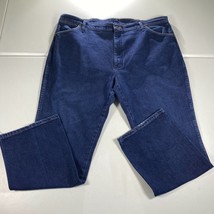 Wrangler Jeans Mens 42 x 30 Blue Pants Denim Casual Workwear Straight Cowboy - £19.23 GBP