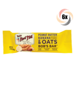 6x Bars Bob&#39;s Red Mill Peanut Butter Banana &amp; Oats Bar | Gluten Free | 1... - $20.76