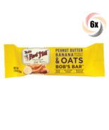 6x Bars Bob&#39;s Red Mill Peanut Butter Banana &amp; Oats Bar | Gluten Free | 1... - £16.06 GBP