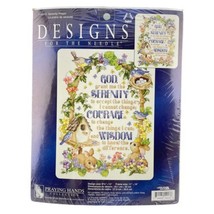 Designs For The Needle Serenity Prayer Counted Cross Stitch Kit  114913 Open - £18.59 GBP