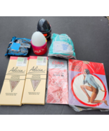 Queen Size Pantyhose Lot Leggs Silkies Alicia Vintage - $30.39