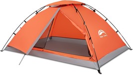 Happy Travel Backpacking Tent 1/2 Person Tents For Camping, Waterproof E... - £34.63 GBP