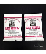 (Lot of 2) Claey&#39;s Old Fashioned Hard Candy Wild Cherry Drops - 6 oz Bag - £10.29 GBP