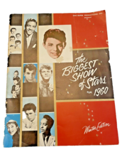 Book Biggest Show of Stars Program Winter Edition Program 1960 Vintage - £17.08 GBP