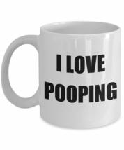 I Love Pooping Mug Funny Gift Idea Novelty Gag Coffee Tea Cup 11 oz - £13.64 GBP+