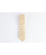 Vintage 50s Rockabilly Distressed Hand Loomed Jacquard Brocade Neck Tie ... - $638.27 MXN