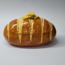 RARE Buttered Loaf Bread COOKIE JAR From The Pottery, Hawaii *Has Been Repaired* - £23.01 GBP