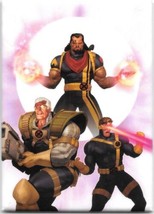 Marvels X-Men Times and Life Bishop Cable Cyclops Images Refrigerator Magnet NEW - $3.99