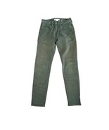 Madewell Garment Dyed Athletic Slim Jeans Mens 28x30 Olive Green Cone Mi... - $527.36 MXN