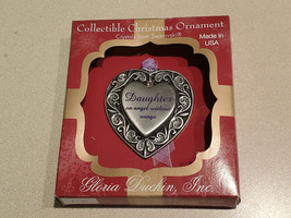 Gloria Duchin, Inc. Daughter Swarovski Crystals Heart Ornament 2004 (NEW) - £7.70 GBP