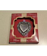 Gloria Duchin, Inc. Daughter Swarovski Crystals Heart Ornament 2004 (NEW) - £7.70 GBP