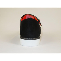 Men Tayno Dressy Casual Soft Suede Comfortable Double Buckle #Freshman Black image 6