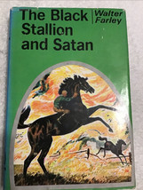 Vintage HC/DJ Book The Black Stallion and Satan Walter Farley Random House - £6.99 GBP
