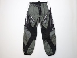O&#39;Neal Mens Size 36 Spell Out Padded Element Motocross Riding Racing Pants Gray - £63.12 GBP