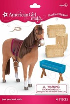 American Girl Crafts 3D Chestnut Horse Stacked Stickers  SEALED - £6.36 GBP