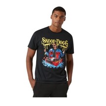 Dogg Supply Mens Snoop Dogg Logo Drip Short Sleeve Graphic T-shirt, Size... - $19.99