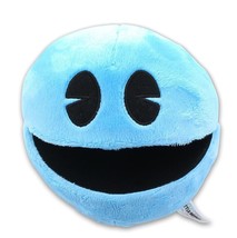 Blue Classic Round Pac-Man Toys 7 inch Plush .New Official pac man toy. Soft - £14.09 GBP