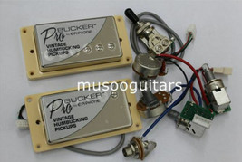 EPI ProBucker N and B Pickups with Pro Wiring Harness Pots /w 3 Way Switches - £39.55 GBP