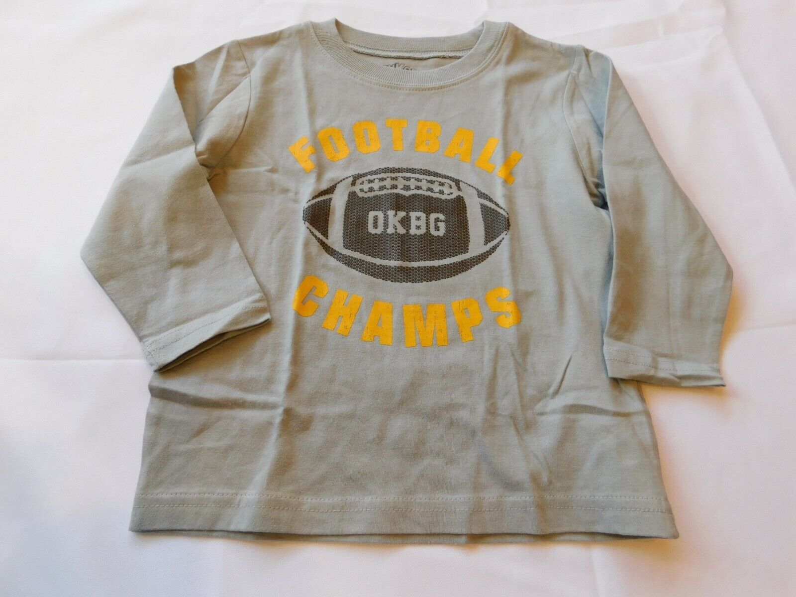Osh Kosh B&#39;Gosh Boy&#39;s Youth Long Sleeve T Shirt Size Variations Football... - $12.74