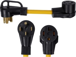 Onetak Nema 14-50P To 14-30R 120V/240V 50 Amp 4 Prong Male Plug To 30 Amp 4 - $39.96