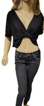 New Rosegal Short Sleeve Crop Top 2XL Runs Smaller XL Black (Read Measur... - $162.35 MXN