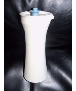 Vintage Tupperware Salad Dressing Oil Vinegar Cruet Blue Lid 1246-17 EUC - $505.01 MXN
