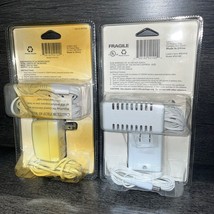Lemax 54100 AC Power Adaptor, 4 Output Jacks, Carole Towne Collection, Lot of 2 - £31.64 GBP
