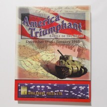 Avalanche Press America Triumphant RPG Game Battle Of Bulge WWII 2003 - $29.67