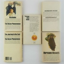 Hermann Hesse Lot of 5 Books Steppenwolf Demian Rosshalde Beneath Wheel Journey image 2