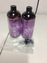 2 Bottles WEN by Chaz Dean 16 oz Lavender Cleansing Conditioner & 1 Pump SEALED - $59.95