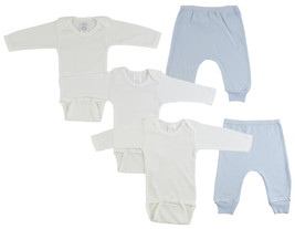 Bambini Newborn (0-6 Months) Boy Infant Long Sleeve Onezies and Joggers ... - $28.71