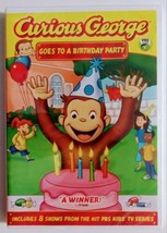 Curious George Goes to a Birthday Party DVD 2010 PBS Kids childrens TV show NEW - $7.36
