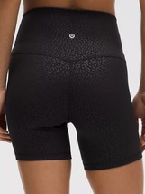 ❤️LULULEMON ALIGN HIGH-RISE SHORT 6”~LEOPARD DAISY EMBOSS~0-2-4-6-8-10-1... - $94.00