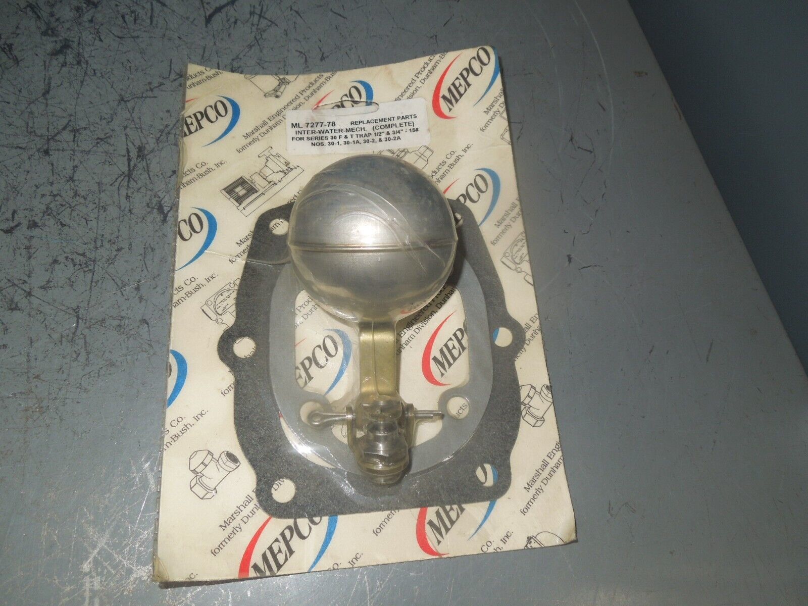MEPCO ML7277-78 Inter-Water Mech (Complete) for series 30 F&T Trap 1/2" & 3/4" Item image 3
