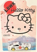 White Datsun 240Z CUSTOM Hot Wheels Hello Kitty LBWK Series w/Real Riders - $91.41