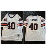 Gale Sayers Chicago Bears Mitchell &amp; Ness Throwback NFL Blanc Suite Jers... - $1,433.98 MXN