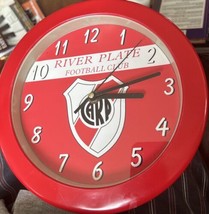 RIVER PLATE - Analog Wall Clock 23 cm 9” diameter  Argentina Soccer Foot... - £39.56 GBP