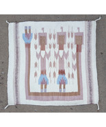 Vtg Native Wool Weave Rug- 30&quot; x 32&quot;-Sand Painting-Handmade-Woven-Americ... - €81,80 EUR