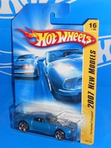 Hot Wheels 2007 New Models #16 &#39;70 Pontiac Firebird Blue w/ PR5s - £4.66 GBP