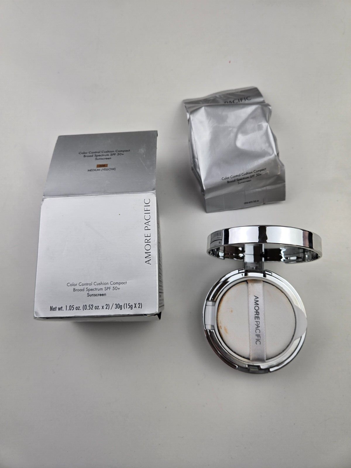 AMOREPACIFIC Color Control Cushion Compact Broad Spectrum SPF 50+ | Kore... - $36.53