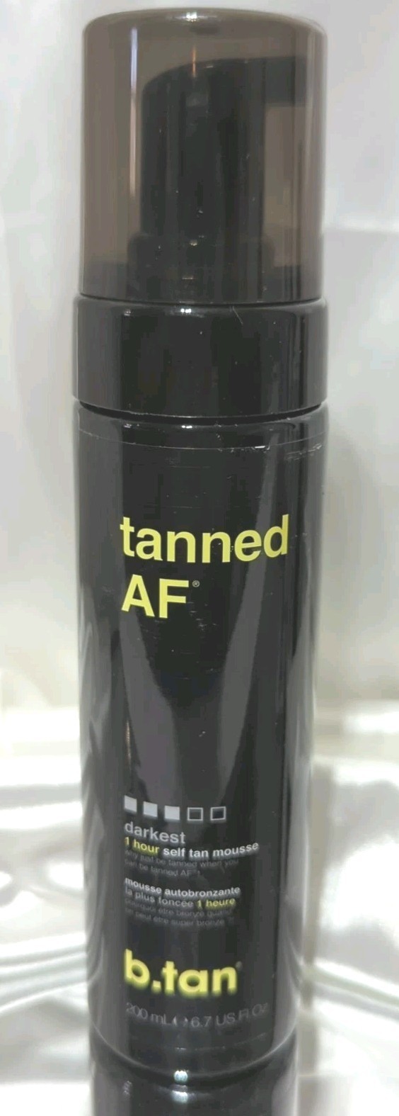 b.tan TANNED AF 1 Hour Self Tan Mousse DARKEST 6.7oz Get Your Summer Glo... - $11.50
